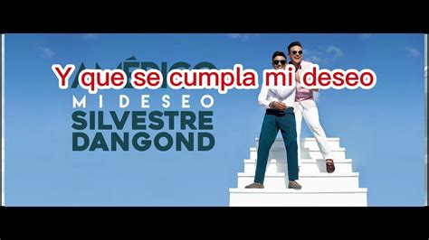 Mi Deseo Americo Ft Silvestre Dangond Karaoke YouTube