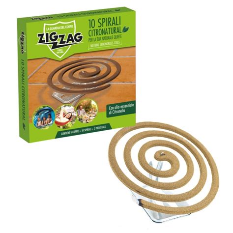 INSETTICIDA SPIRALI CITRONATURAL ANTIZANZARE Pz 10