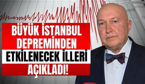 Ahmet Ercan büyük İstanbul depreminden etkilenecek illeri açıkladı