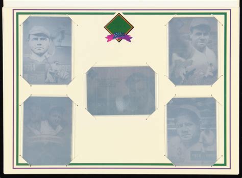 Babe Ruth LE Collector S Series 5 Hologram Cards Pristine Auction