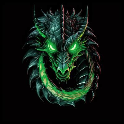 Green Dragon Logo Stock Photos, Images and Backgrounds for Free Download