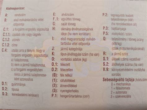 Mit tartalmaz a forgalmi engedély Autótnézek