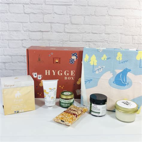 Hygge Box Review April 2021 Deluxe Box Hello Subscription