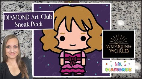 Diamond Art Club Sneak Peek Tiny Hermione Lildiamondz Youtube