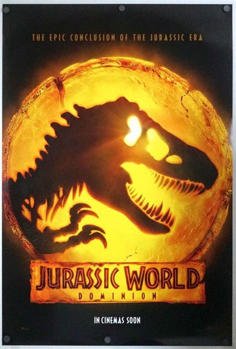 Jurassic World Dominion Original Theatrical Movie Poster 27x40 Etsy