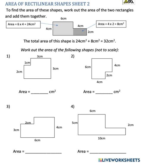 Area of Irregular Shapes | Made By Teachers - Worksheets Library