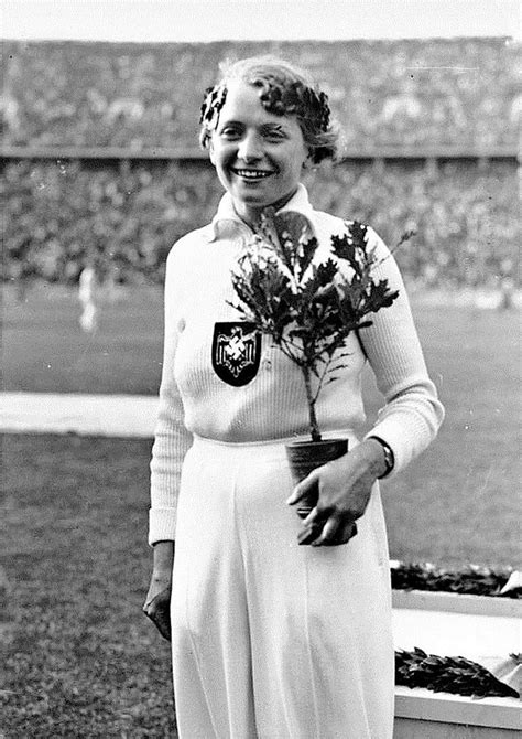 Ottilie Tilly Fleischer Of Germany Gold Medallist In The Javelin