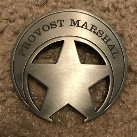 PROVOST MARSHAL BADGE - Etsy