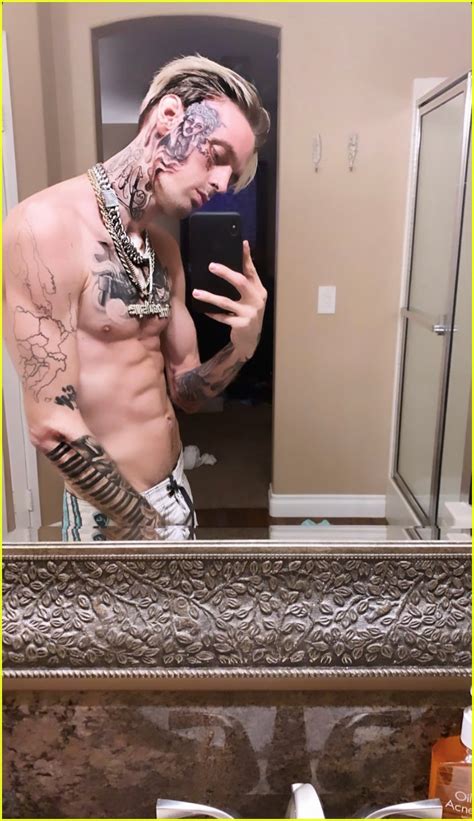 Photo Aaron Carter New Face Tattoo 05 Photo 4361793 Just Jared