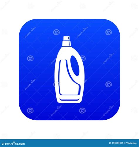 Icono Detergente De La Botella Estilo Simple Ilustración del Vector