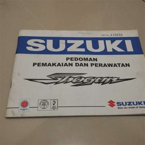 Jual Fs Buku Pedoman Pemilik Manual Book Suzuki New Shogun Fd Di