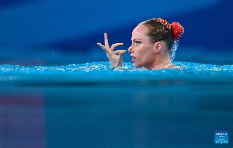 In Pics Final Of Women S Solo Free Of Artistic Swimming At World