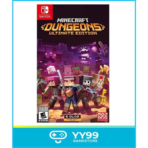 Nintendo Switch Minecraft Dungeons Ultimate Edition Shopee Malaysia