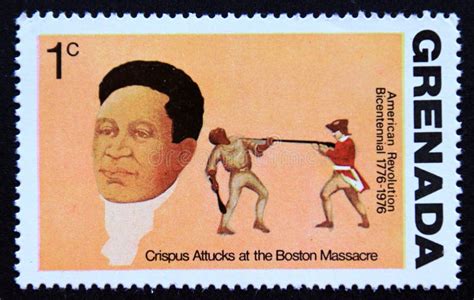 Unused Postage Stamp Grenada Crispus Attucks Boston Massacre