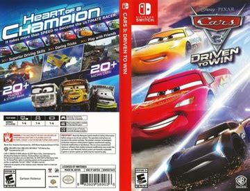 Cars 3 Driven To Win Switch The Cover Project