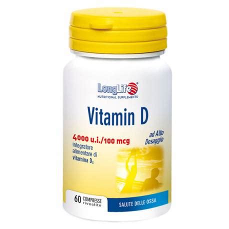 Longlife Vitamin D Ui Integratore Vitamina D Compresse