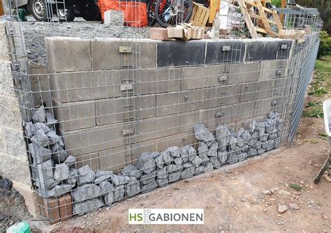 Gabionen Wandverkleidung Stone Walls Garden Gabion Wall Retaining