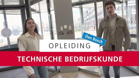 Dit Is De Opleiding Technische Bedrijfskunde Avans Hogeschool YouTube