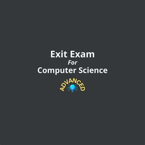 Exit Exam For Computer Science Advanced LearnEthiopia