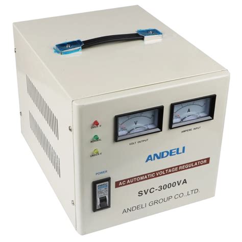 Andeli Avr 3000w Servo Type Automatic Voltage Regulator Svc 3000 Servo