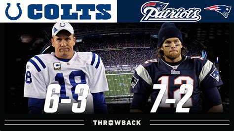 Peyton S Last Trip To Ne As A Colt Colts Vs Patriots Week