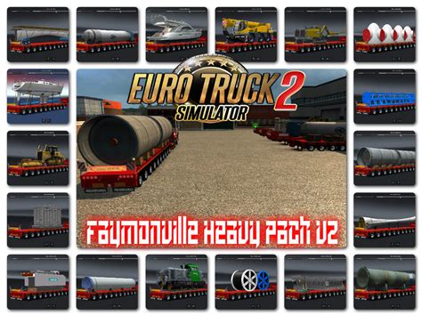 Faymonville Heavy Pack Trailers And Cargo Mod V Euro Truck