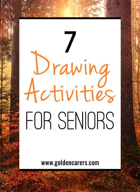 7 Drawing Activities for Seniors