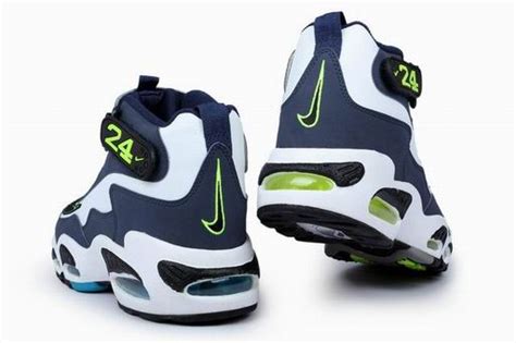 Nike Air Griffey Max 1 shoes dark blue white green