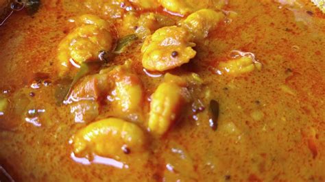 Prawn Gravy Recipe In Tamil Prawns Curry Easy Eral Thokku Recipe Youtube