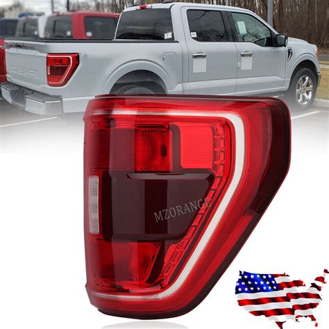 Right Passenger Tail Light Lamp Wblind Spot For Ford F150 F 150 Xlt 2021 2023 Ebay