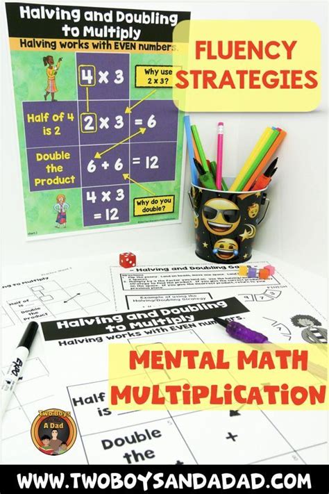 Multiplication Fact Fluency Using Strategies Multiplication