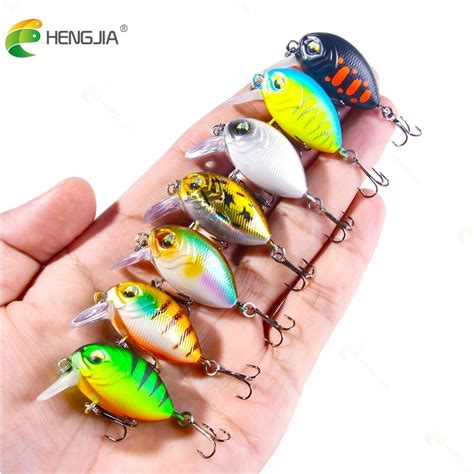 Pcs Crankbait Wobblers Fishing Tackle Hard Lures Fishing Minnow Bait