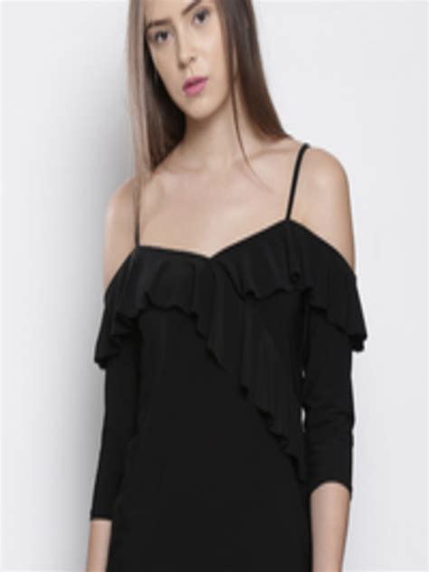 Buy Dorothy Perkins Women Black Solid Top Tops For Women 2230862 Myntra