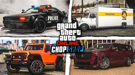 Gta Online Chop Shop Dlc All New Unreleased Drip Feed Vehicles