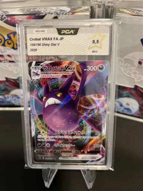 Crobat Vmax Fa Shiny Star V Mint Pca Psa Card Carte Pokemon