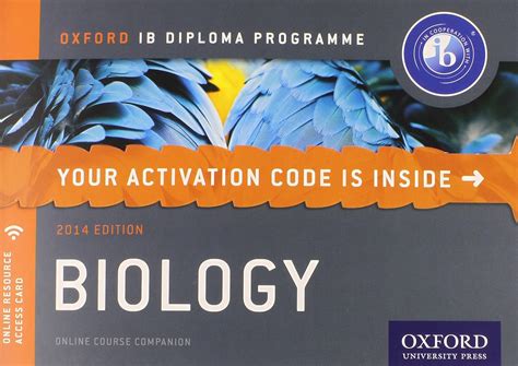 Ib Biology Online Course Book 2014 Edition Oxford Ib Diploma Program