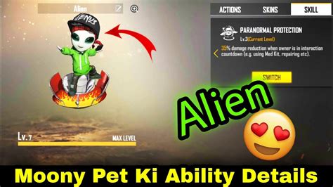 Free Fire Moony Pet Ability Free Fire Moony Pet Ability Test Moony