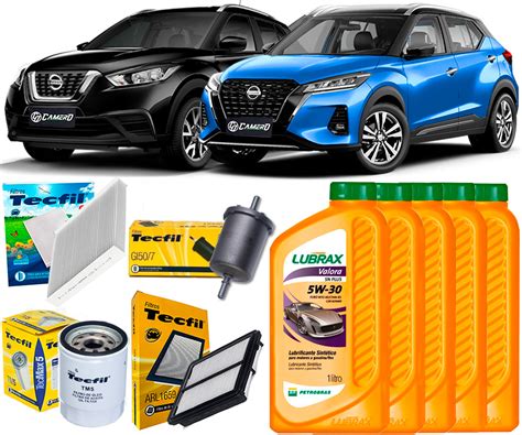 Kit Troca De Leo W E Filtros Nissan Kicks V