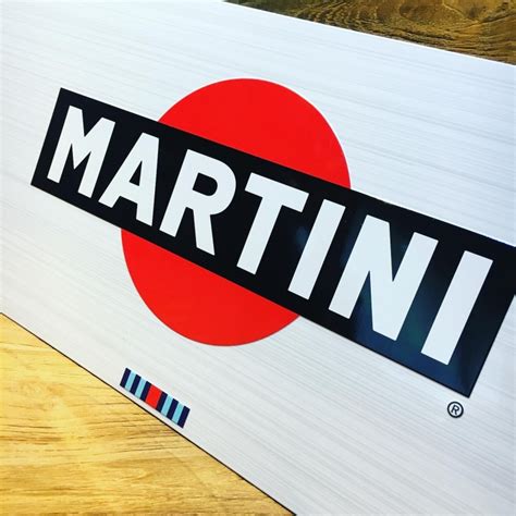 Plaque M Tal Martini Racing