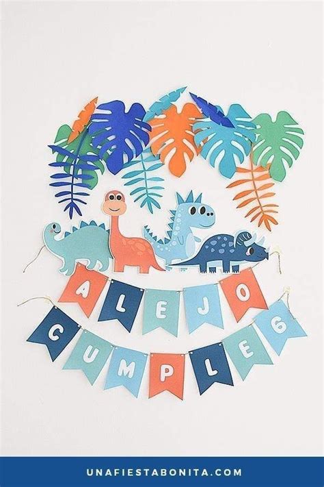 Pin By Sara Robledo On Ideas Para Fiestas Dinosaur Birthday Party