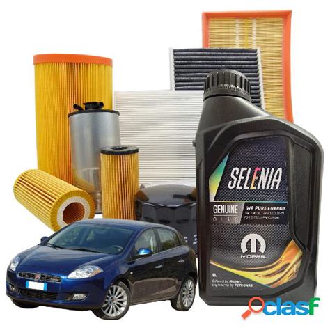 Kit Tagliando Filtri Litri Olio Selenia Wr Pure Energy W Per