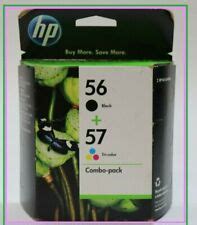 Used Genuine HP 56 Black Ink Cartridge Twin Pack Two Pack Exp 10 2008