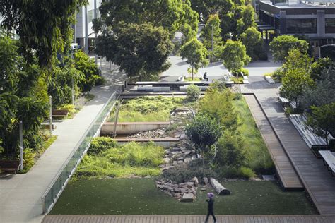 Western Precinct Landscape Monash University Rush Wright Associates