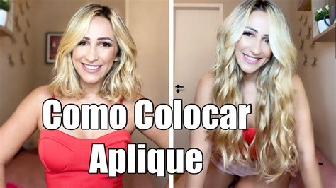 APLIQUE TIC TAC NO CABELO CURTO YouTube