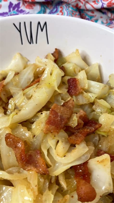 Keto Fried Cabbage With Bacon Artofit