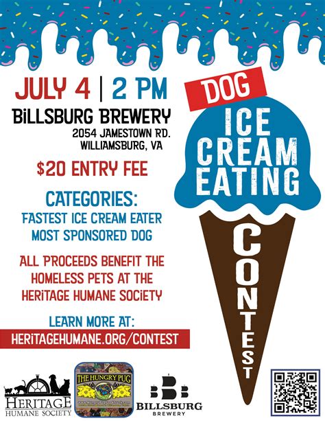 Ice Cream Eating Contest - Heritage Humane