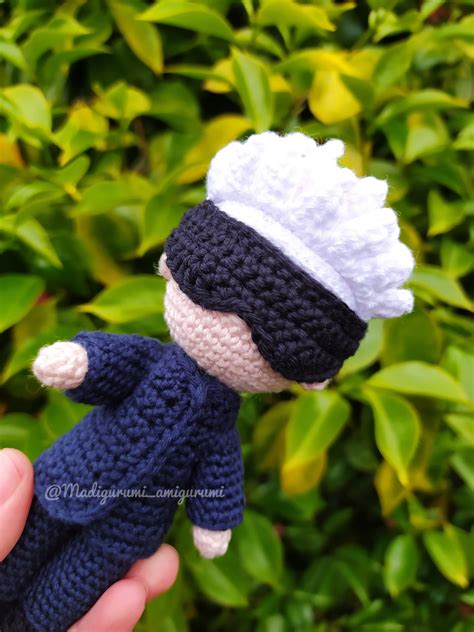 Satoru Gojo Crochet Pattern Spanish Etsy