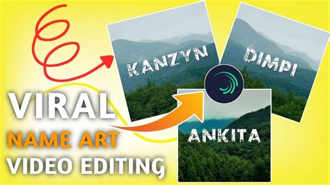 Viral Name Art Video Editing Trending Name Art Video Editing