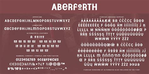 aberforth font