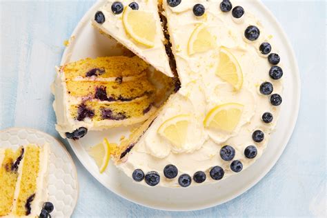 Blue Blueberry Cake